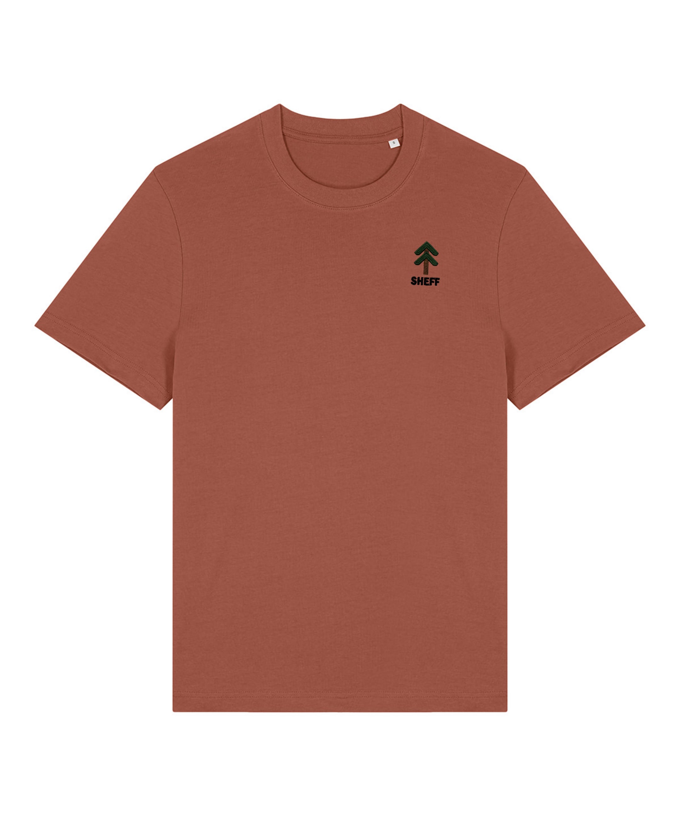 Sheff Tree T-Shirt T Shirt The Alternative Store XS Clay Brown 