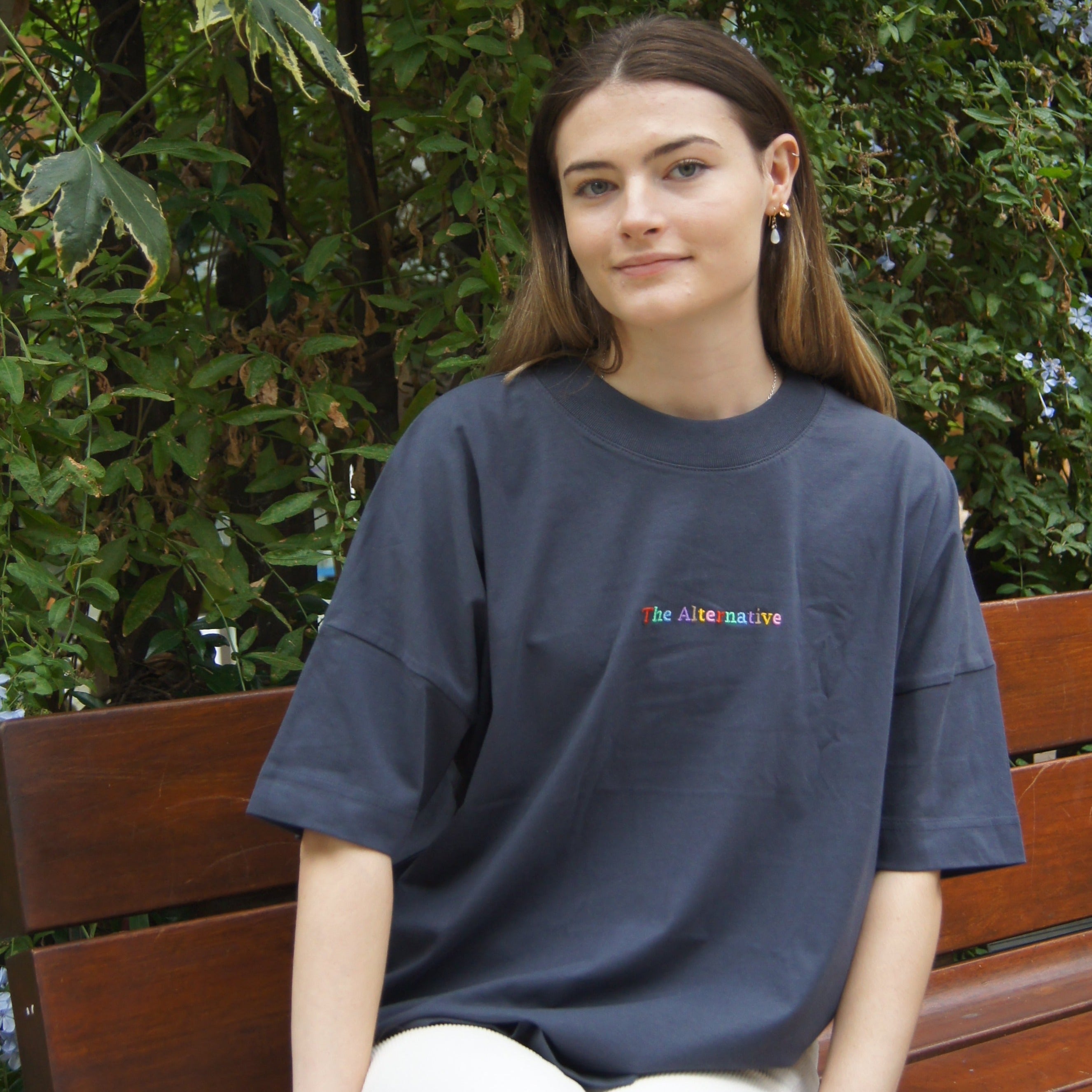 The Alternative Multicoloured Drop Shoulder T Shirt